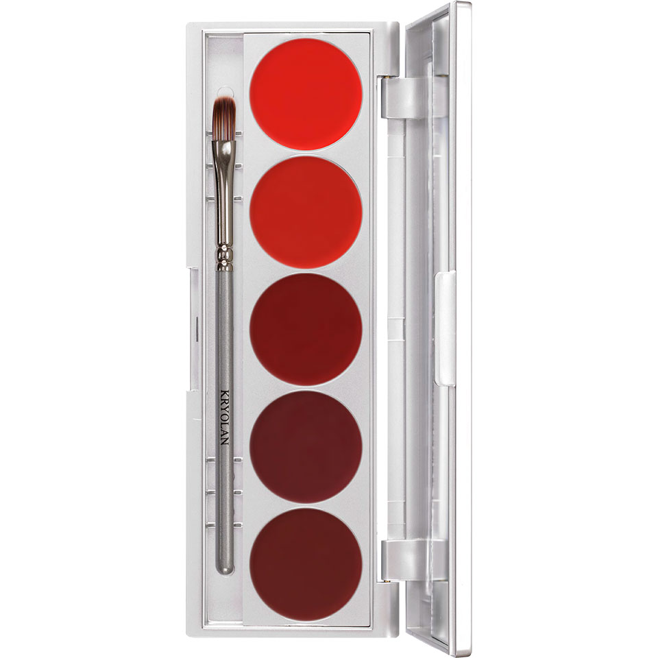 Kryolan Lip Rouge Set 5 Colors - D