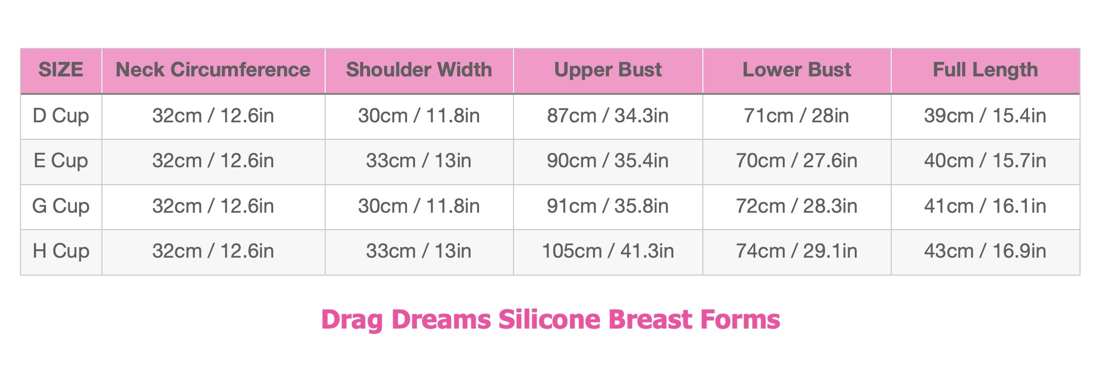 Silicone boob shops UK silicone boob size