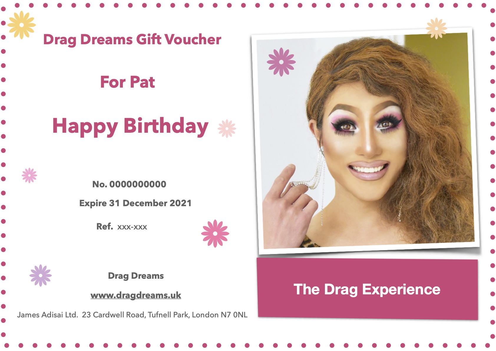 drag makeup-gift-voucher-london-drag-gift-card