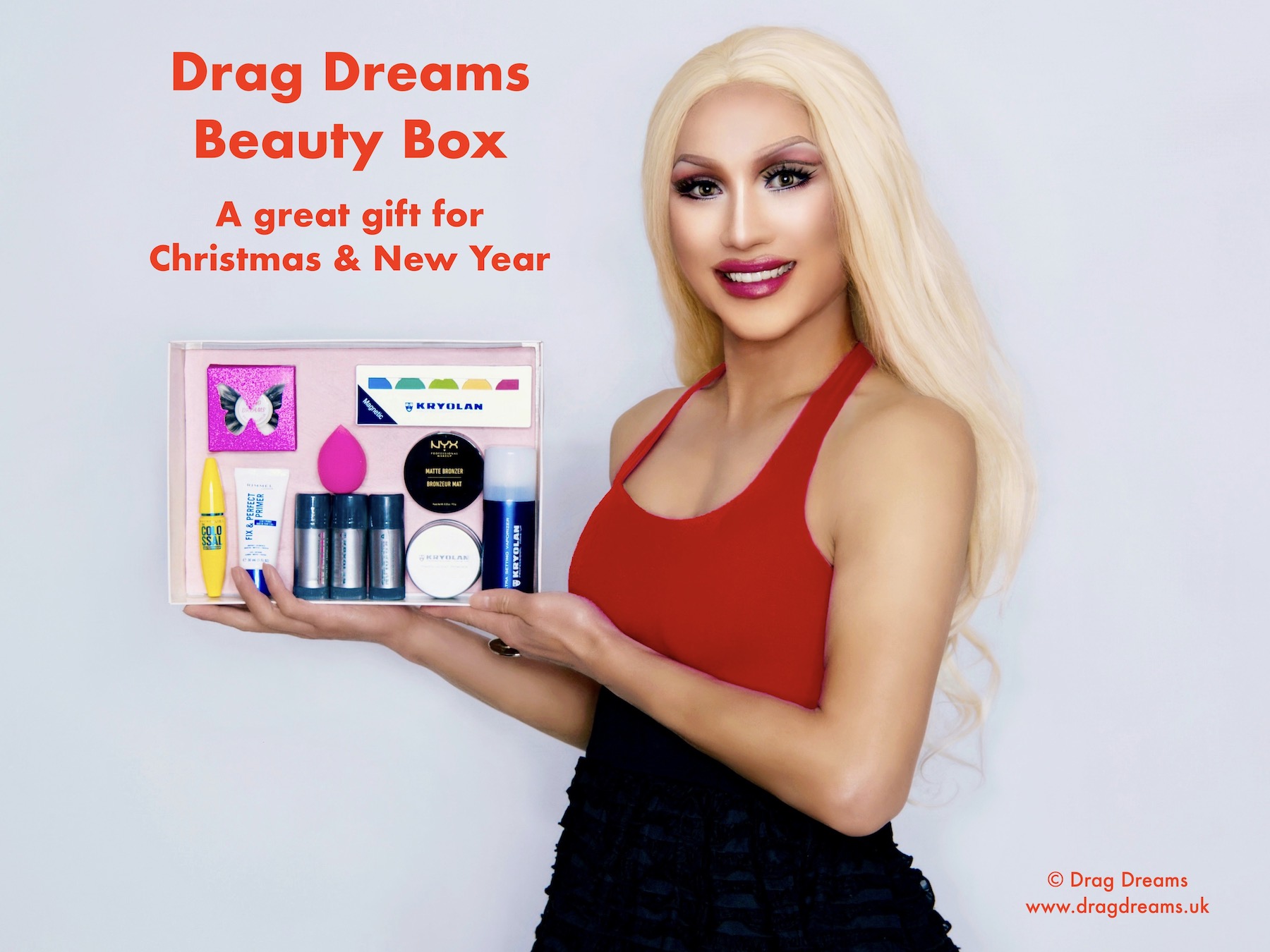 drag queen cosmetics gift sets UK drag makeup kit drag queen cosmetic kits