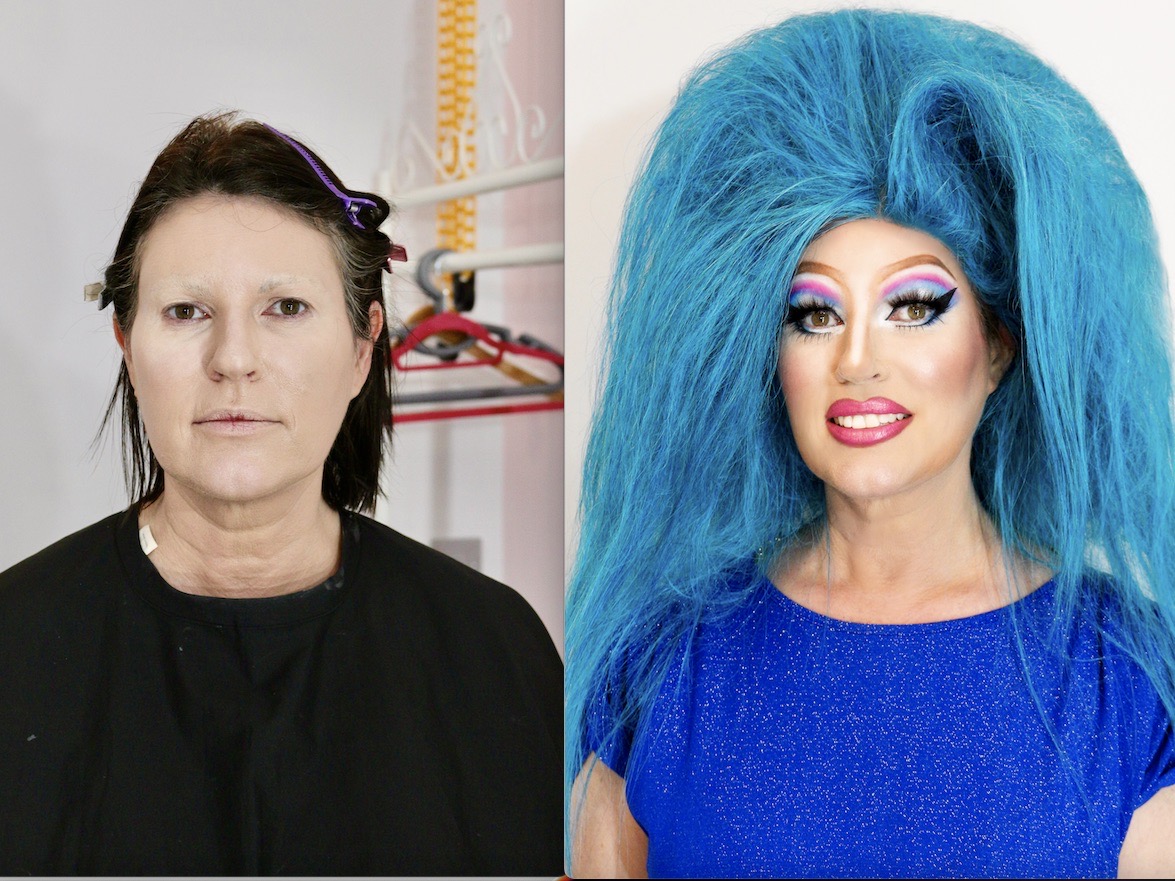 drag queen makeup wigs London UK