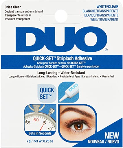Duo Striplash Adhesive White Clear